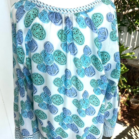 Egyptian Scarab Print Tunic - Picture 8 of 12